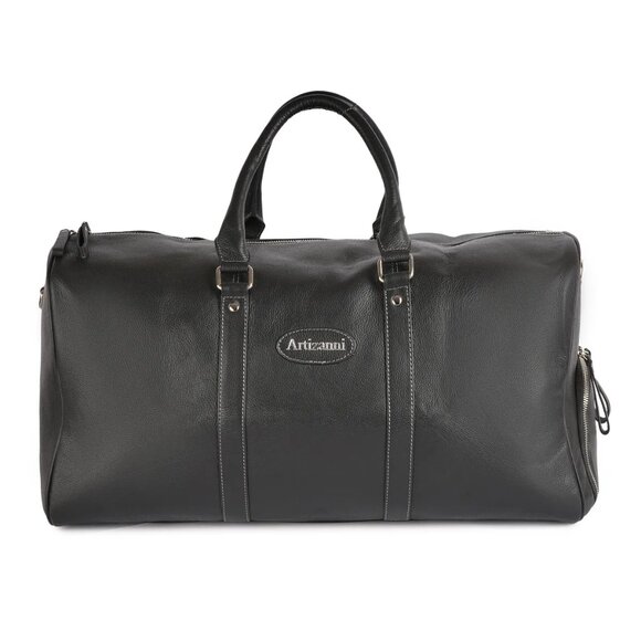 Artizanni Genuine Leather Duffle Bag, BLACK FRIDAY CYBER MONDAY DEALS - Picture 2 of 12